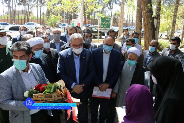 بازدید وزیر بهداشت از شبکه خلیل آباد