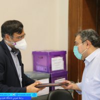 روابط عمومی » دیدار رییس دانشگاه علوم پزشکی مشهد با آزادگان