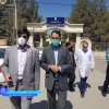 بازدید رییس دانشگاه و معاون بهداشتی از مرکز خدمات جامع سلامت روستایی امیر آباد