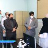 بازدید رییس دانشگاه و معاون بهداشتی از مرکز خدمات جامع سلامت روستایی امیر آباد