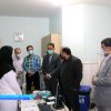 بازدید رییس دانشگاه و معاون بهداشتی از مرکز خدمات جامع سلامت روستایی امیر آباد