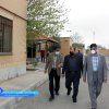 بازدید رییس دانشگاه از مرکز خدمات جامع سلامت روستایی و شهری  ملک آباد