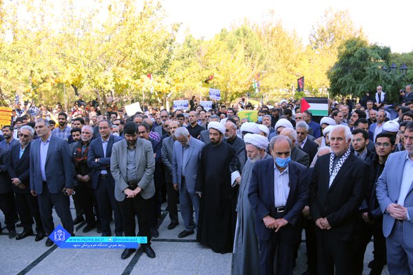 خروش جامعه دانشگاهی در دفاع از مردم فلسطین