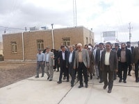با حضور رییس دانشگاه، افتتاح طرح های بهداشتی، خدماتی و ورزشی در شهرستان تایباد
