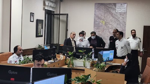  بازدید رییس سازمان اورژانس کشور از مرکز هدایت بحران و پایش مراقبت های درمانی دانشگاه علوم پزشکی مشهد