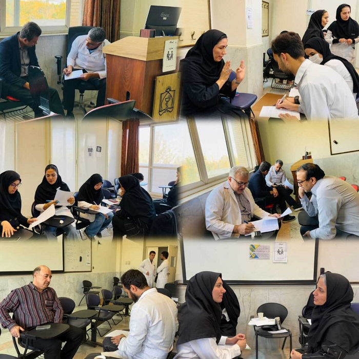 برگزاری پویش غربالگری سلامت و سنجش میزان تحرک بدنی کارمندان و اساتید دانشکده پزشکی مشهد