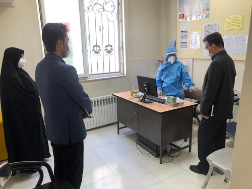 بازدید معاون بهداشت دانشگاه علوم پزشکی مشهد از مراکز 16 ساعته ویژه کرونا 