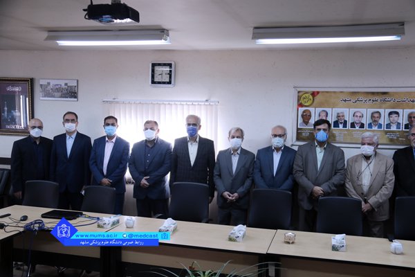 مراسم تکریم و معارفه معاون بهداشت دانشگاه