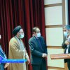 تکریم نیروهای بسیجی و مردمی فعال در قرارگاه مردمی مقابله با کرونا