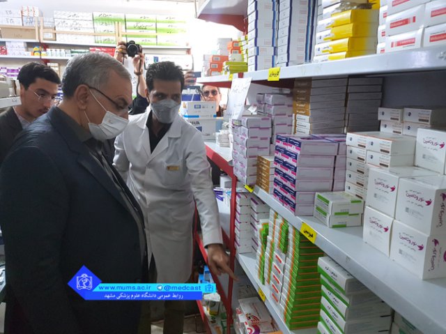 بازدید وزیر بهداشت از بیمارستان های شهید مدرس و حضرت ابوالفضل (ع) در کاشمر