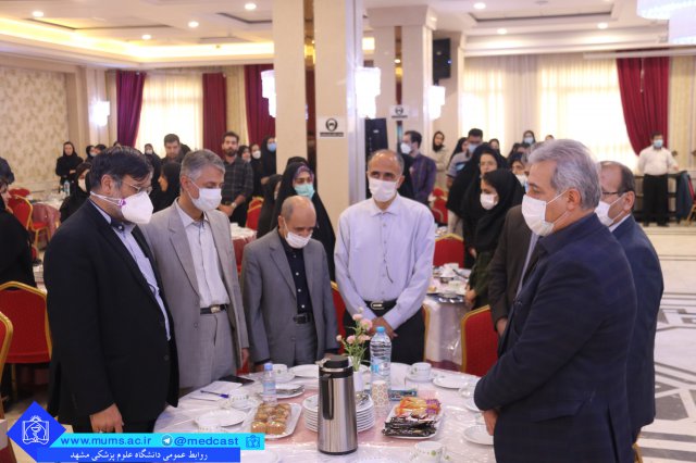 مراسم آغاز سال تحصیلی دانشجویان ورودی جدید مقطع تحصیلات تکمیلی دانشگاه علوم پزشکی مشهد