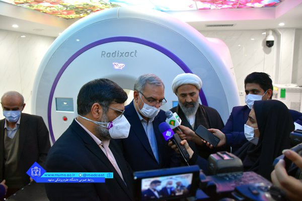 افتتاح و بهره برداری از دستگاه ترموتراپی و بخش غربالگری سرطان بیمارستان امید