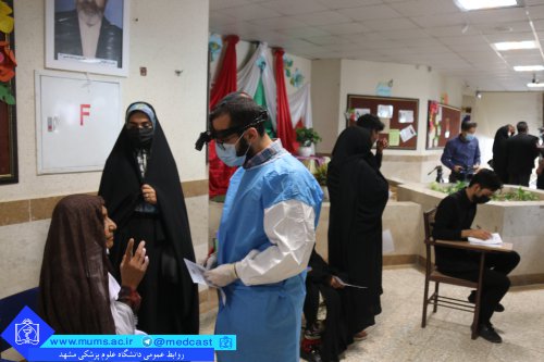 حضور جهادگران سلامت دانشگاه در منطقه محروم و حاشیه شهر مشهد