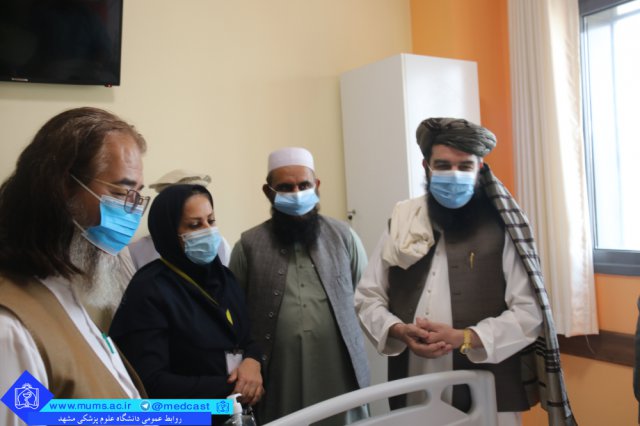 دیدار رییس دانشگاه علوم پزشکی مشهد با وزیر صحت افغانستان