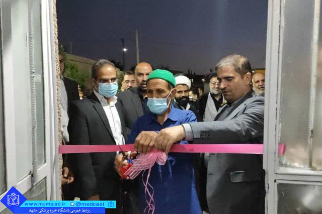 افتتاح پایگاه اورژانس 115 محور چهارتکاب فریمان