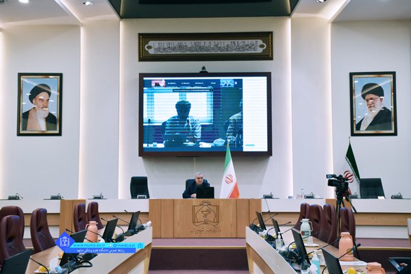 نشست  ویدئو کنفرانس وزرای بهداشت کشورهای جهان