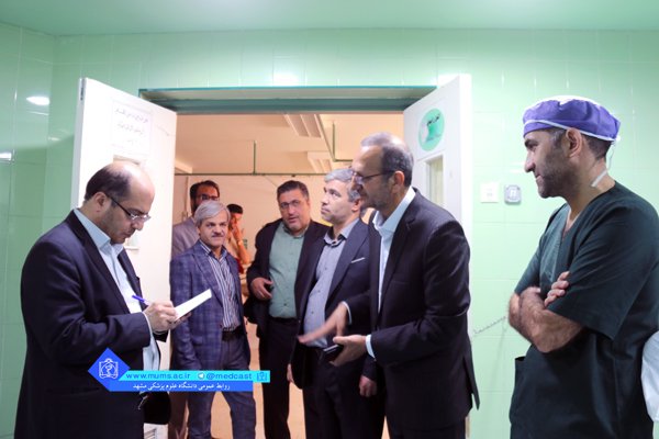 بازدید معاون توسعه دانشگاه