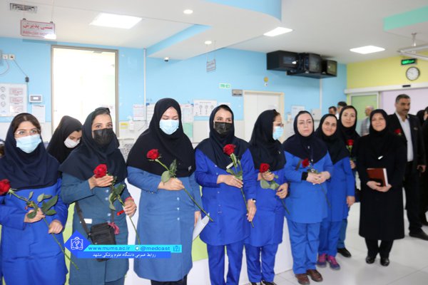 بازدید رییس دانشگاه از بیمارستان قائم (عج)