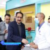 بازدید رییس دانشگاه از بیمارستان قائم (عج)