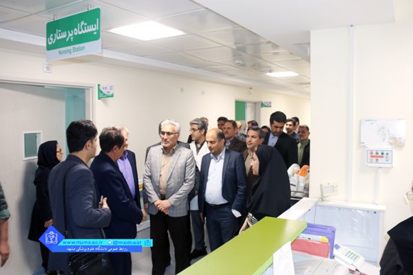 بازدید از بیمارستان شهید هاشمی نژاد