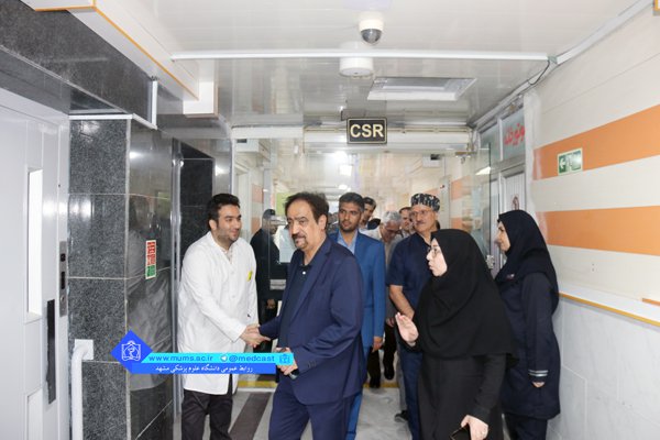 بازدید از بیمارستان طالقانی