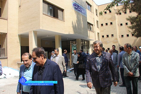 بازدید هیات رییسه دانشگاه از خوابگاه گلستان