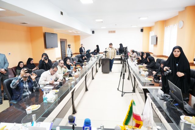 نشست خبری در بیمارستان امام رضا ع