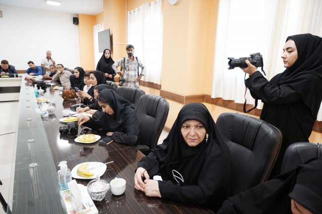 نشست خبری در بیمارستان امام رضا ع