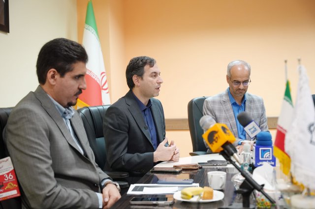 نشست خبری در بیمارستان امام رضا ع