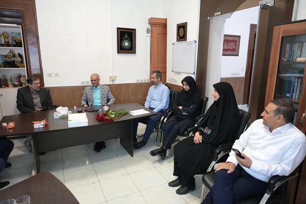 حضور دکتر محرری و دکتر خالقی