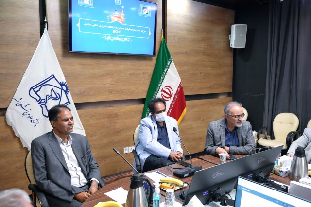 جلسه رییس دانشگاه با مدیر گروههای پزشکی