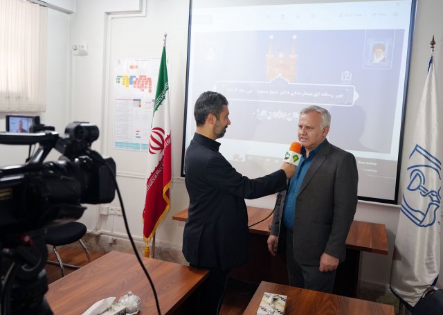 توررسانه ای در بیمارستان دکتر شیخ