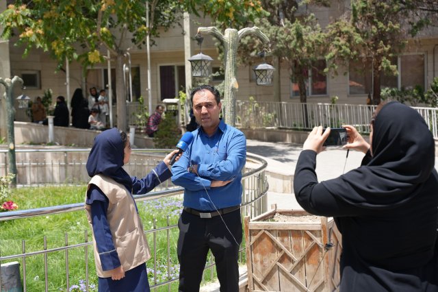 توررسانه ای در بیمارستان دکتر شیخ