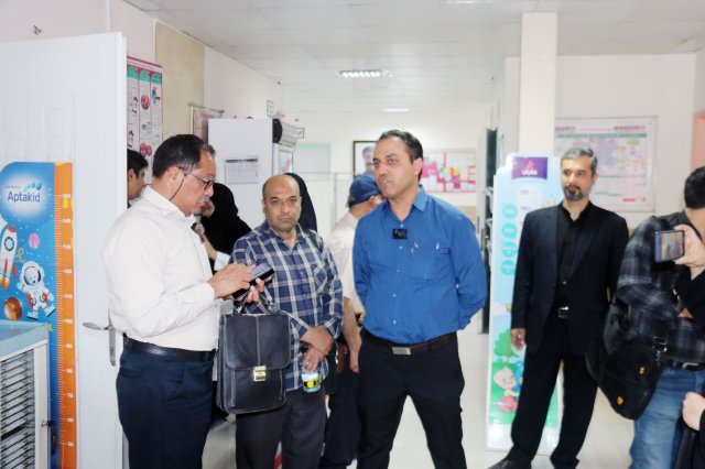 توررسانه ای در بیمارستان دکتر شیخ