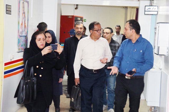 توررسانه ای در بیمارستان دکتر شیخ