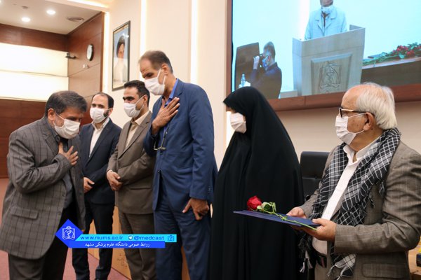 تقدیر از ایثارگران هشت سال دفاع مقدس 99/7/9