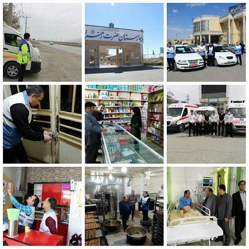 کشف و ضبط بیش از یک هزار و 800 کیلوگرم مواد غذایی غیر بهداشتی در شهرستان فریمان