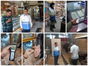 تشدید نظارت‌های بهداشتی در طرح سلامت نوروزی؛ بازدید تیم‌های سلامت محیط از مراکز عرضه مواد غذایی در مشهد