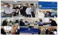 معاون بهداشت دانشگاه علوم پزشکی مشهد با حضور در مراکز خدمات جامع سلامت، روز پزشک را تبریک گفت