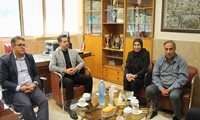 حضور معاون استاندار خراسان رضوی در شبکه بهداشت و درمان چناران به مناسبت روز پزشک
