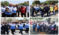 بازدید معاون بهداشت دانشگاه علوم پزشکی مشهد از استقرار تیم‌های واکنش سریع در مسیرهای تشییع رهبر شهید/ تأکید بر آمادگی کامل نیروهای بهداشتی