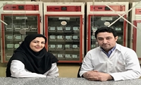 روایت یک زوج آزمایشگاهی؛ از تداوم خدمت در بیمارستان قائم(عج) تا مدیریت خون در بحران‌ها