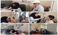 خدمت سلامت در سنگر نماز جمعه بردسکن؛ ویزیت پزشکی نمازگزاران هم‌زمان با روز پرستار