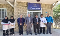 تجلیل از پیشگامان سلامت روستایی و بهورزان نمونه شهرستان گلبهار