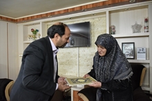 روایت یک دیدار از جنس قدردانی و همراهی در خانه شهید مرید احمدی
