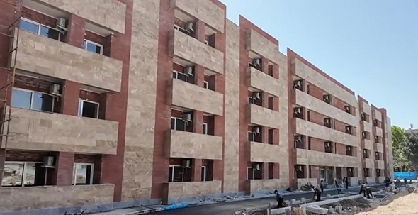 گزارشی از ساخت و تکمیل پروژه خوابگاه جدید دانشجویان علوم پزشکی مشهد 