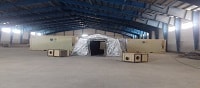 بیمارستان صحرایی دانشگاه با 54 تخت بستری آماده خدمات رسانی در زمان بحران است